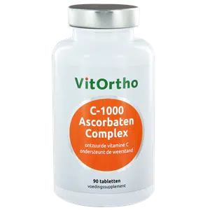 C-1000 Ascorbaten complex 90 tabletten Vitortho
