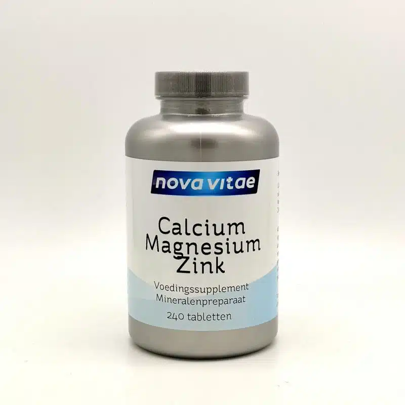 Calcium magnesium zink 240 tabletten Nova Vitae