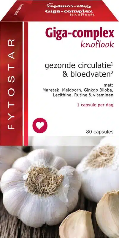 Giga complex knoflookformule 80 capsules Fytostar