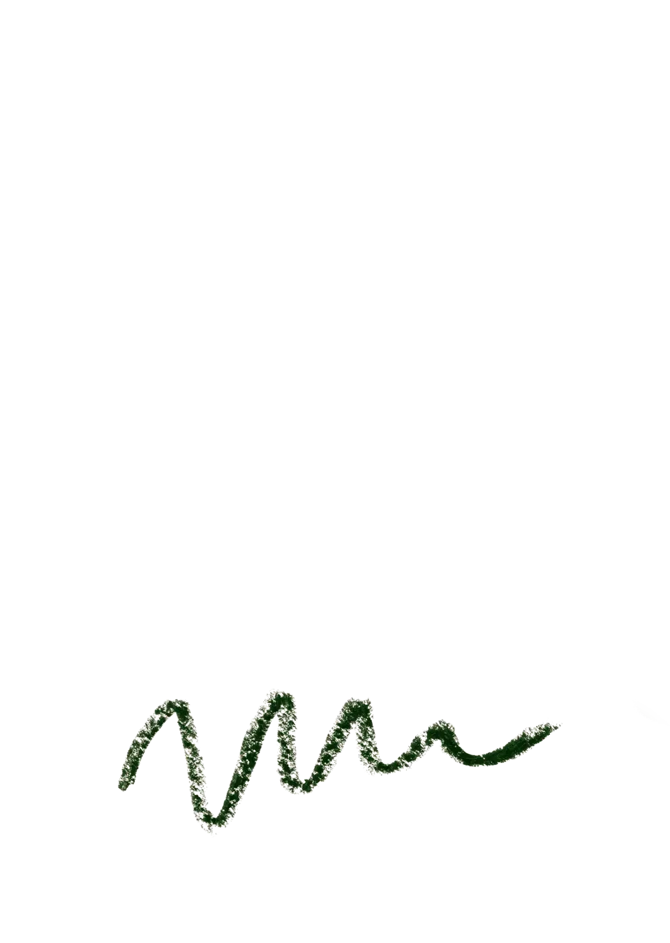 Kajalstift / oogpotlood dark green Borlind