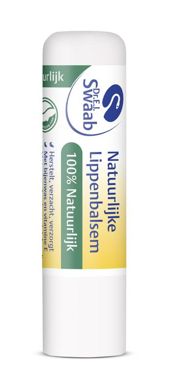 Lippenbalsem 100% natuurlijk 5 gram Dr Swaab