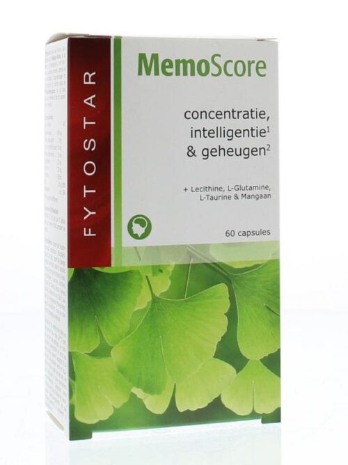 Memo score geheugenformule 60 capsules Fytostar
