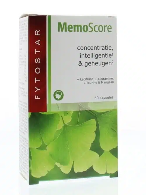 Memo score geheugenformule 60 capsules Fytostar