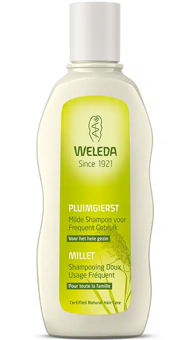Pluimgierst voedende shampoo 190 ml Weleda
