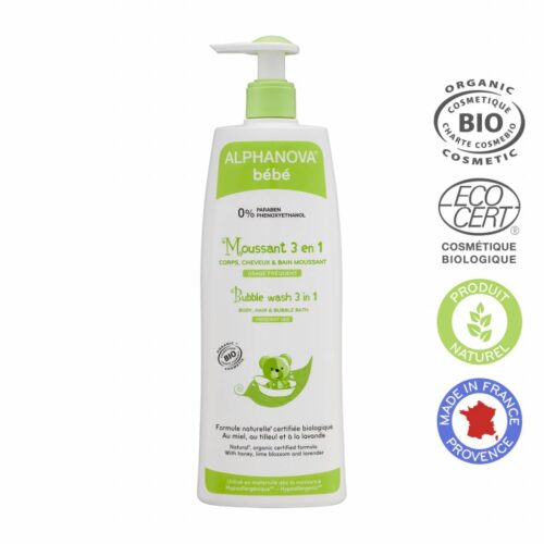 Bio bubble wash 3 in 1 500 ml Alphanova Baby