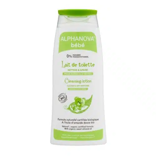 Bio organic cleansing lotion 500 ml Alphanova Baby