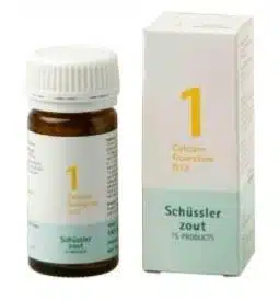 Calcium fluoratum 1 D12 Schussler 100 tabletten Pfluger