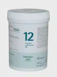 Calcium sulfuricum 12 D6 Schussler 1000 tabletten Pfluger