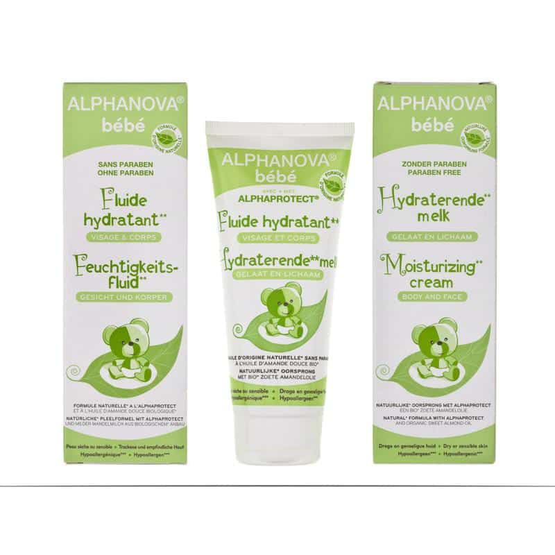 Moisturizing cream mild dryness bio 100 ml Alphanova Baby