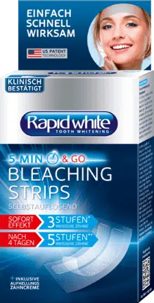 Rapid White bleaching strips 8 stuks