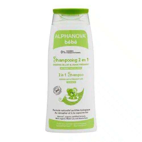 Shampoo 2 in 1 organic 200 ml Alphanova Baby