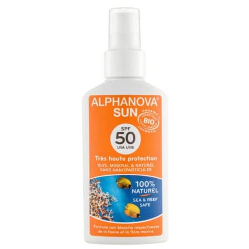 Sun spray SPF50 bio 125 ml Alphanova Sun