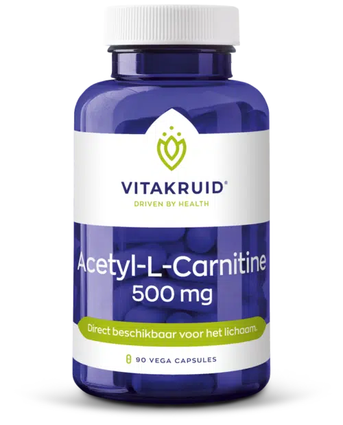 Acetyl-l-carnitine 500 mg 90 softgels Vitakruid