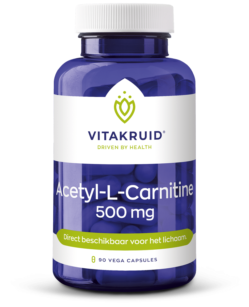 Acetyl-l-carnitine 500 mg 90 softgels Vitakruid