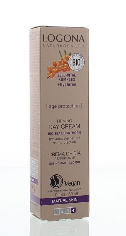 Age protect dagcreme verstevigend 30 ml Logona