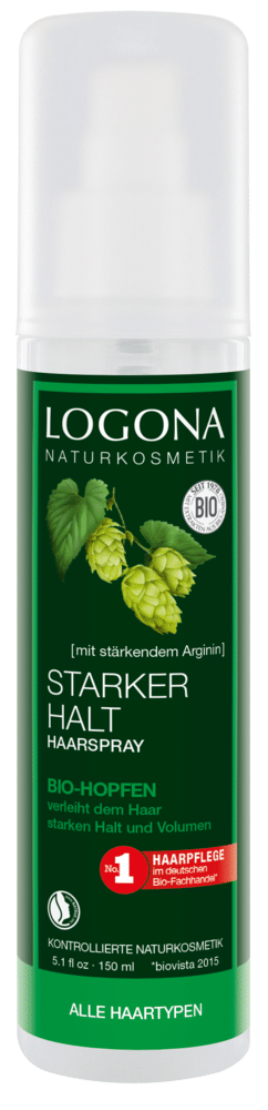 Haarspray extra sterk bio hop 150 ml Logona