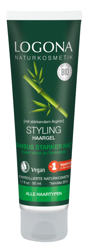 Hair gel style & shine bamboe 50 ml Logona