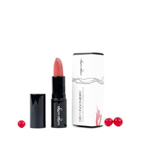 Lipstick girly lingonberry bio 4 gram Uoga Uoga