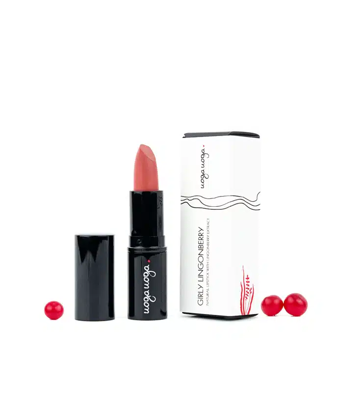 Lipstick girly lingonberry bio 4 gram Uoga Uoga