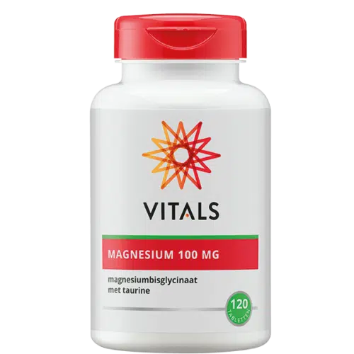 Magnesiumbisglycinaat 100 mg 120 tabletten Vitals