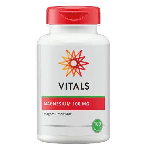 Magnesiumcitraat 100 mg 100 capsules Vitals