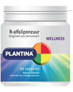 R-Alfaliponzuur natuurlijk 120 capsules Plantina