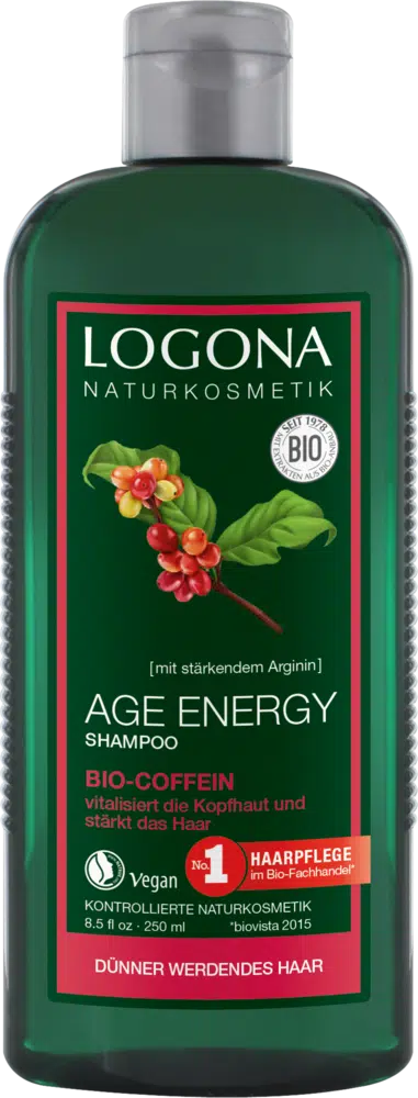 Shampoo age energy bio cafeine 250 ml Logona