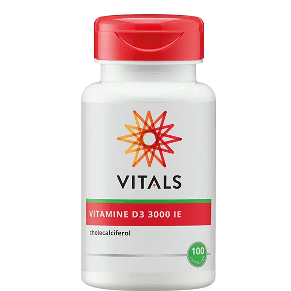 Vitamine D3 3000IE 100 capsules Vitals