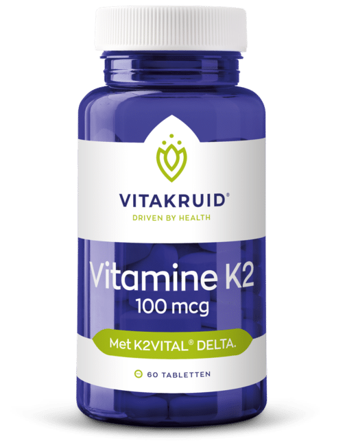Vitamine K2 100 mcg 60 tabletten Vitakruid