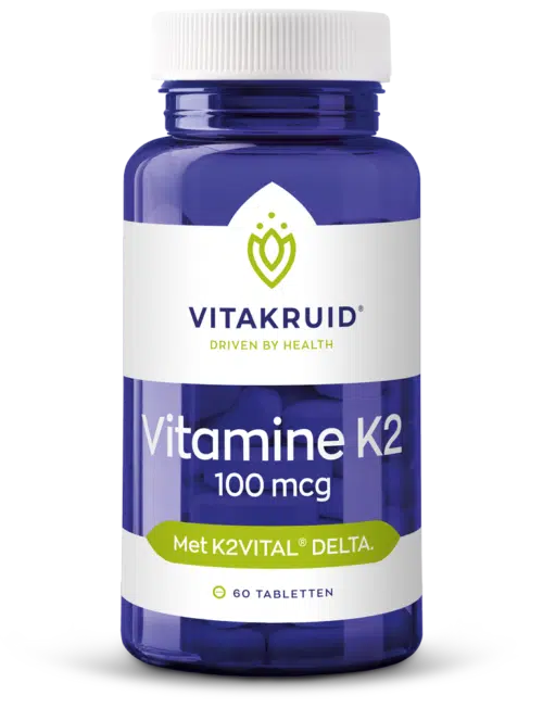Vitamine K2 100 mcg 60 tabletten Vitakruid