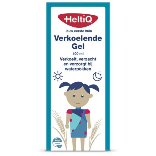 Waterpokken verkoelende gel 100ml Heltiq