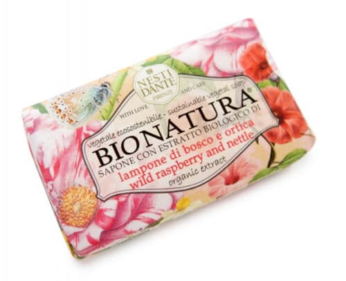 Zeep Bionatura Raspberry & Nettle 250 gram Nesti Dante