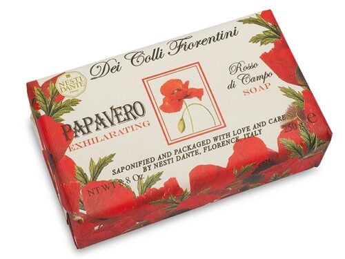 Zeep Bloemen Papavero 250 gram Nesti Dante