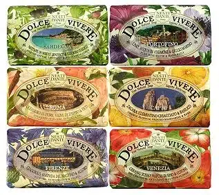 Zeep Dolce Vivere kit 6 x 150 gram Nesti Danta