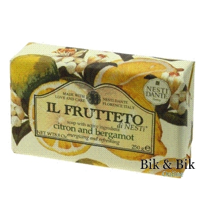 Zeep Fruit Citron & Bergamot 250 gram Nesti Danta