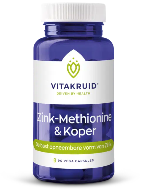 Zink methionine koper 90 capsules Vitakruid