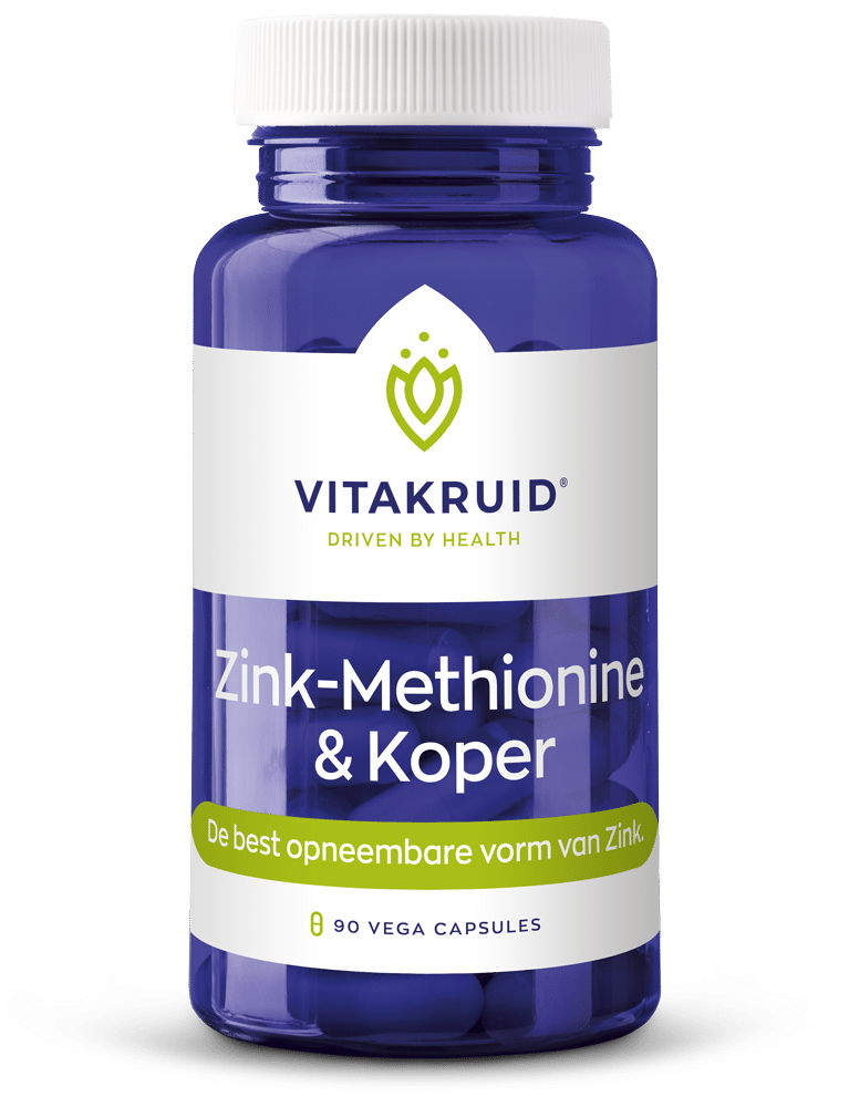 Zink methionine koper 90 capsules Vitakruid