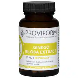 Ginkgo biloba 60 mg 60 vegi-caps Proviform