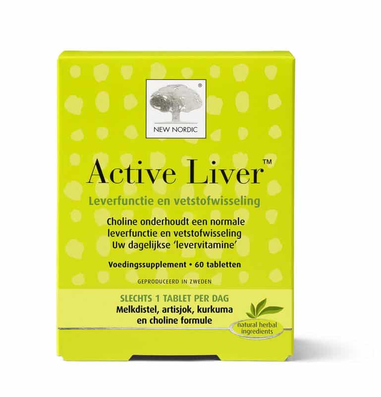 Active liver 60 capsules New Nordic