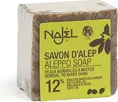 Aleppo zeep olijf olie 12% 200 gram Najel