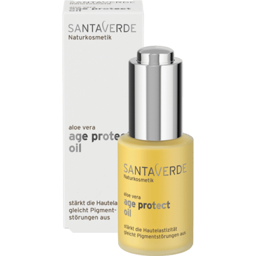 Aloe vera age protect gezichtsolie bio 30 ml Santaverde