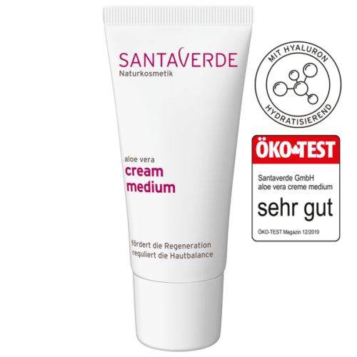 Aloe vera dag/nachtcreme medium 30ml Santaverde