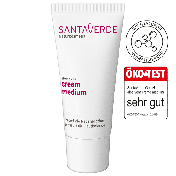 Aloe vera dag/nachtcreme medium 30ml Santaverde