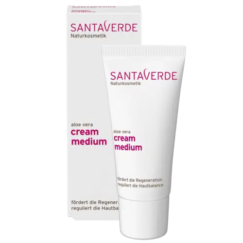 Aloe vera dag/nachtcreme medium 30ml Santaverde