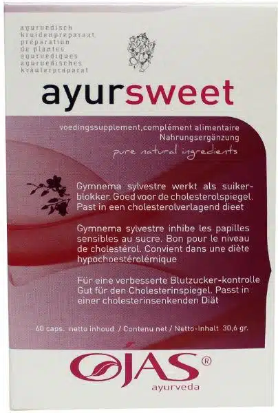 Ayursweet 62 capsules Ojas
