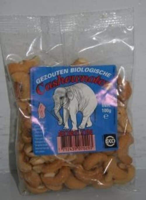 Cashewnoten met zeezout eko 100 g Horizon