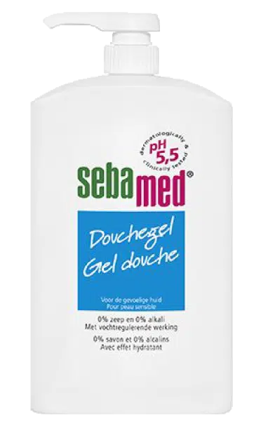 Douchegel pomp 1000 ml Sebamed
