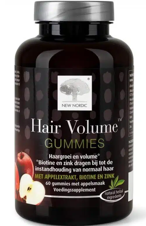 Hair volume gummies 60 stuks New Nordic