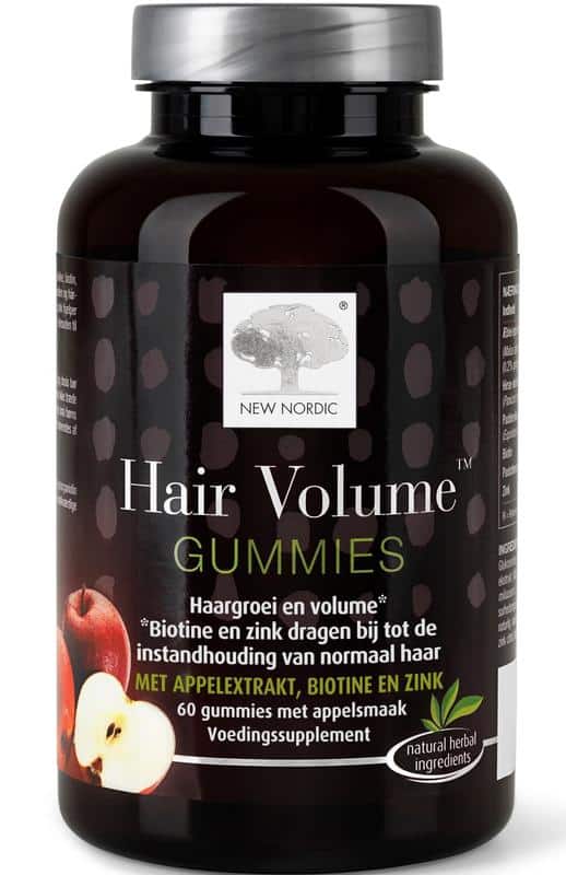 Hair volume gummies 60 stuks New Nordic