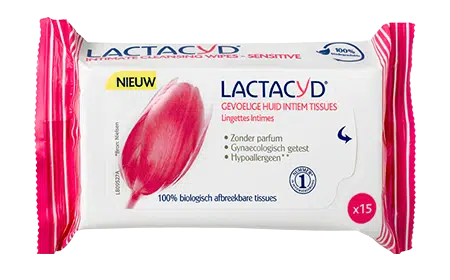 Lactacyd GEVOELIGE HUID tissue 15 stuks